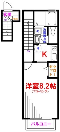 カーサコリーナの物件間取画像